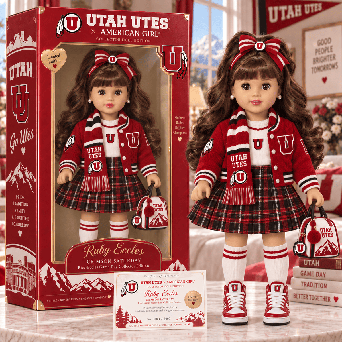 Premium UTAH Commemorative Collector Doll PDL